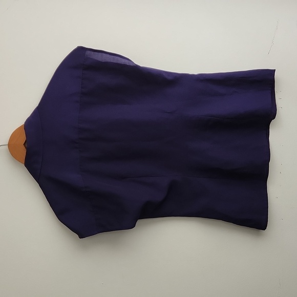 Jacob purple oversized blouse - Picture 6 of 9